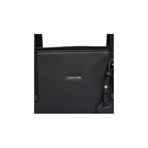Torebka Calvin Klein Ck Must Shopper Md K60K610736 Czarny Calvin Klein 00 eobuwie.pl