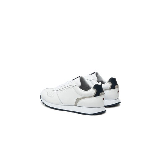 Sneakersy Tommy Hilfiger New Runner Eva Mix Lth Flag FM0FM05453 Biały Tommy Hilfiger 40 eobuwie.pl