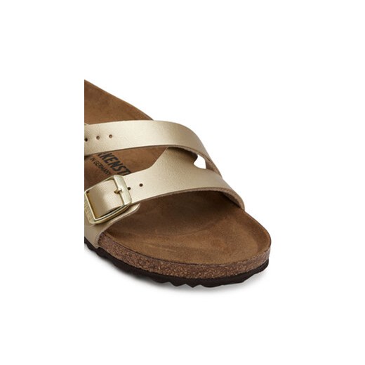 Klapki Birkenstock Yao Balance 1016685 Złoty 37 eobuwie.pl