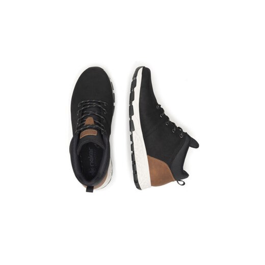 Sneakersy Rieker B6740-00 Czarny Rieker 46 eobuwie.pl