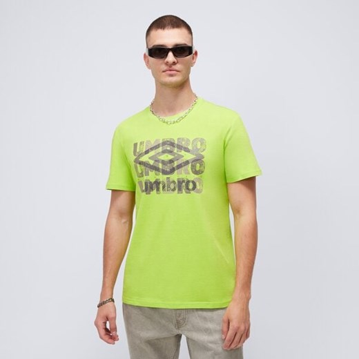 umbro t-shirt ess double logo ul125tsm04003 ze sklepu 50style.pl w kategorii T-shirty męskie - zdjęcie 181907115