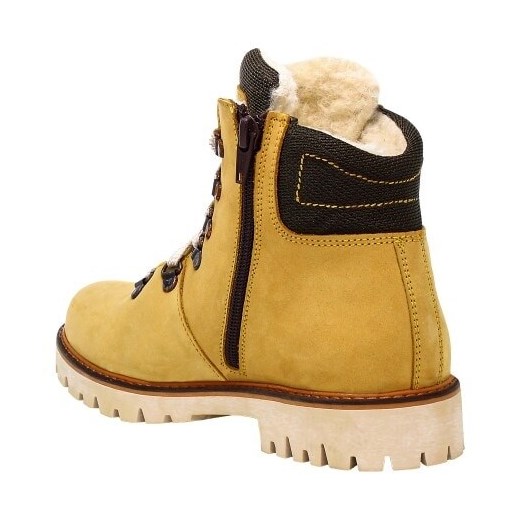 Trzewiki Ocieplane Bartek W-27764/4W-1Dy, Żółty 34 okazja Wojas