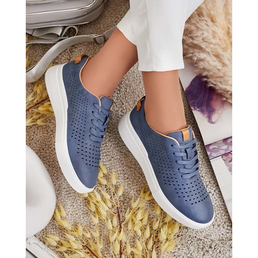 Royalfashion Damskie ażurowe buty sportowe Deromias ze sklepu royalfashion.pl w kategorii Buty sportowe damskie - zdjęcie 181909005