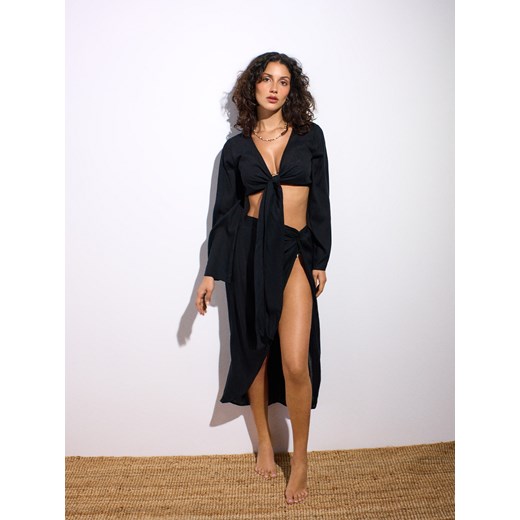 Mohito - Pareo plażowe - czarny Mohito S/M Mohito