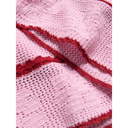Reserved - Dzianinowa sukienka maxi - różowy Reserved L Reserved