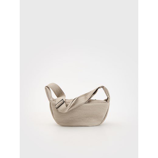 Reserved - Saszetka crossbody - beżowy ze sklepu Reserved w kategorii Torby męskie - zdjęcie 181913315