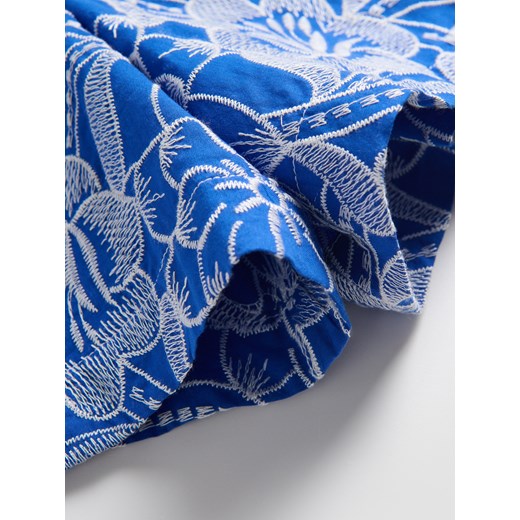 Reserved - Szorty z wyszywanym wzorem - wielobarwny Reserved S Reserved