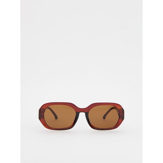 Reserved - Okulary przeciwsłoneczne - bordowy ze sklepu Reserved w kategorii Okulary przeciwsłoneczne damskie - zdjęcie 181913825