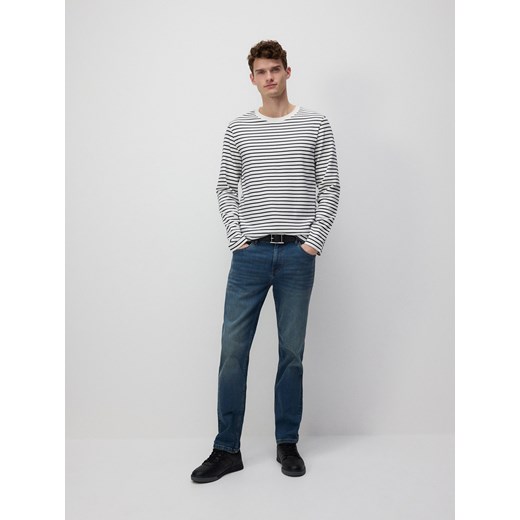 Reserved - Jeansy slim fit - indigo jeans ze sklepu Reserved w kategorii Jeansy męskie - zdjęcie 181914609