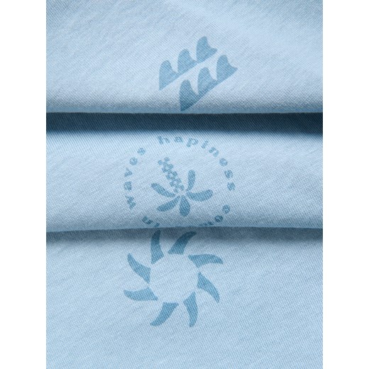 Reserved - T-shirt z nadrukiem - jasnoniebieski Reserved 86 (12-18 m.) Reserved