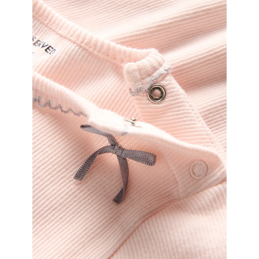 Reserved - Prążkowane body - pastelowy róż Reserved 104 (3-4 lata) Reserved