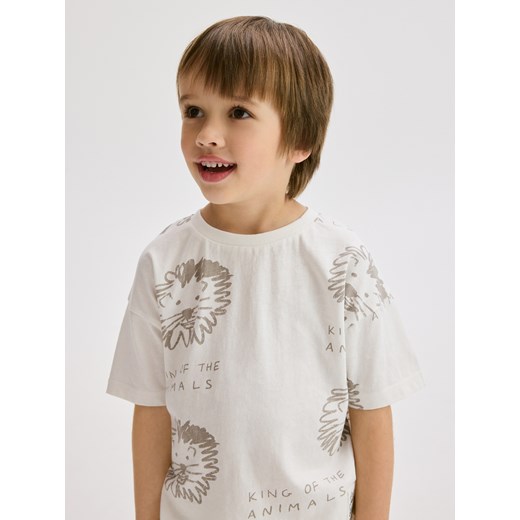 Reserved - Bawełniany komplet - złamana biel Reserved 104 (3-4 lata) Reserved