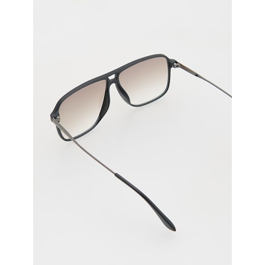 Reserved - Okulary przeciwsłoneczne AVIATOR - czarny Reserved ONE SIZE Reserved