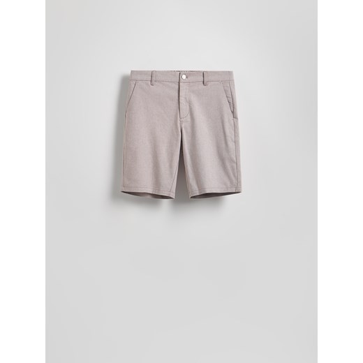 Reserved - Szorty carrot fit - mahoniowy Reserved L Reserved