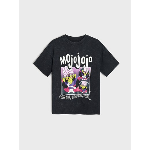 Sinsay - Koszulka Powerpuff Girls - szary Sinsay 152 (11-12 l) Sinsay