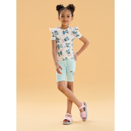 Sinsay - Koszulki 2 pack Stitch - błękitny Sinsay 116 (5-6 l) Sinsay