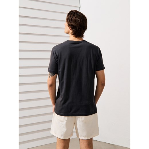 Sinsay - Koszulka z letnim drobnym motywem - szary Sinsay XXL Sinsay