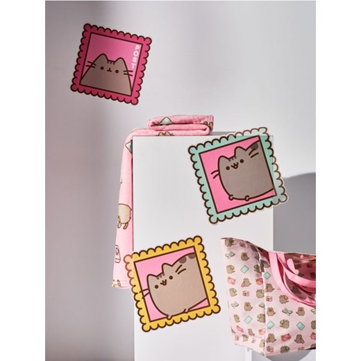 Sinsay - Naklejki na ścianę Pusheen 3 pack - wielobarwny ze sklepu Sinsay w kategorii Dom - zdjęcie 181929286