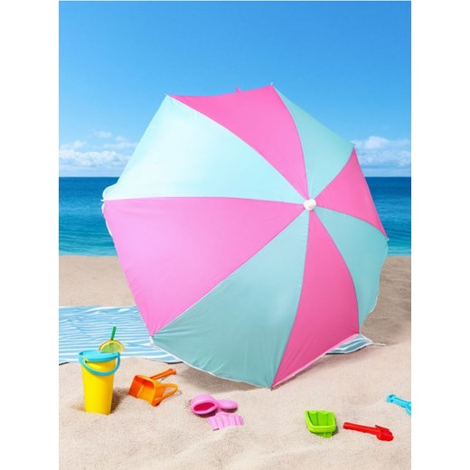 Sinsay - Parasol plażowy w paski - pomarańczowy ze sklepu Sinsay w kategorii Parasole - zdjęcie 181929496