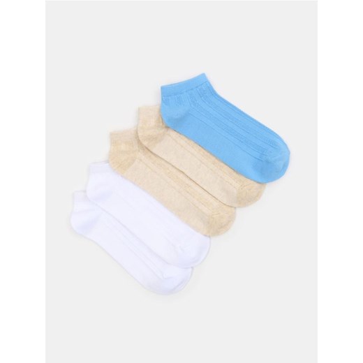Sinsay - Skarpetki stopki 5 pack - wielobarwny ze sklepu Sinsay w kategorii Skarpetki damskie - zdjęcie 181929508