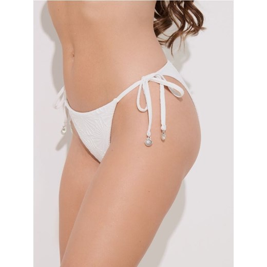 Sinsay - Dół od bikini ze strukturalnego materiału - kremowy ze sklepu Sinsay w kategorii Stroje kąpielowe - zdjęcie 181929996