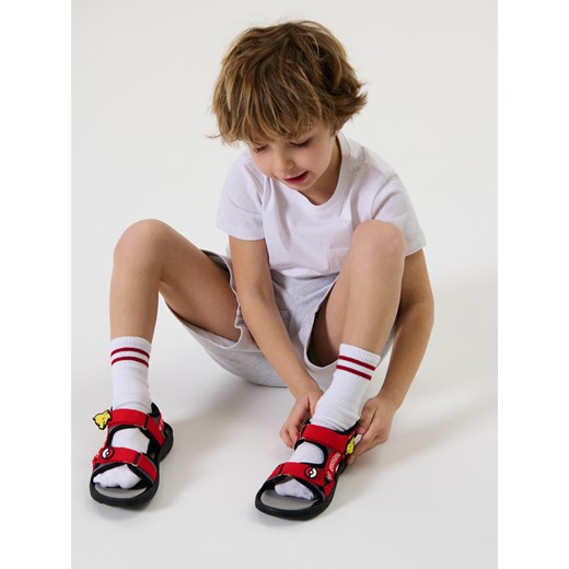 Sinsay - Sandały Pokémon - czerwony Sinsay 35 Sinsay