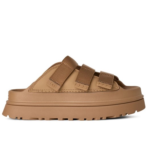 Sandały damskie Ugg GoldenGlow 1167430-DND - brązowe ze sklepu streetstyle24.pl w kategorii Klapki męskie - zdjęcie 181930339