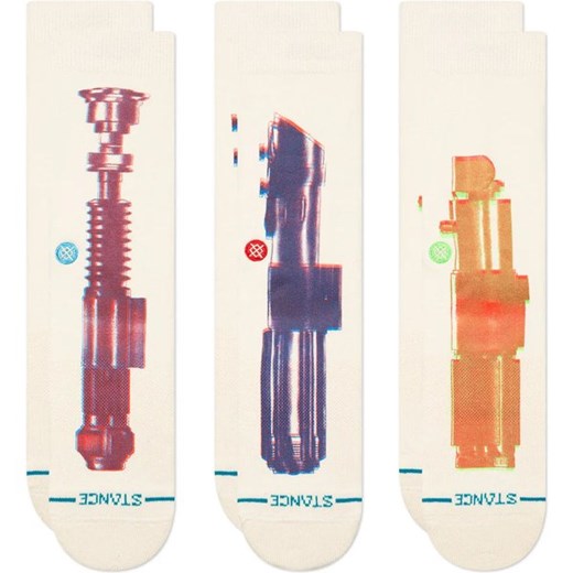 Skarpety Saber Crew Box Set 3 pary Stance ze sklepu SPORT-SHOP.pl w kategorii Skarpetki męskie - zdjęcie 181930956