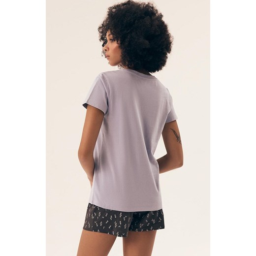 Henderson piżama damska Naturaleza 42893-04X, Kolor fioletowy-wzór, Rozmiar L, Henderson ze sklepu Intymna w kategorii Piżamy damskie - zdjęcie 181931905