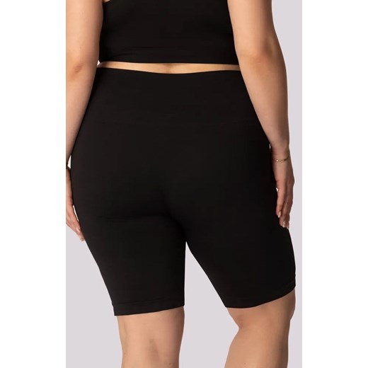 Mona kolarki damskie czarne Base Plus Size, Kolor czarny, Rozmiar 2XL, Mona Mona 2XL Intymna