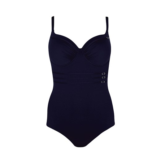 Strój kąpielowy granatowy Self S 964 V1MO9 Monte Carlo 9, Kolor granatowy, 44H/2XL okazyjna cena Intymna