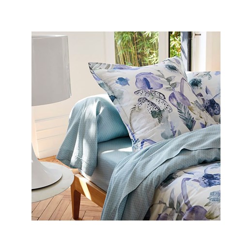 CXL by Christian Lacroix Satynowe prześcieradło w kolorze turkusowym na gumce ze sklepu Limango Polska w kategorii Prześcieradła - zdjęcie 181932775