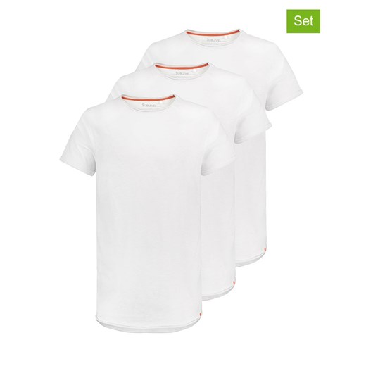 Authentic Style Koszulki (3 szt.) w kolorze białym M wyprzedaż Limango Polska