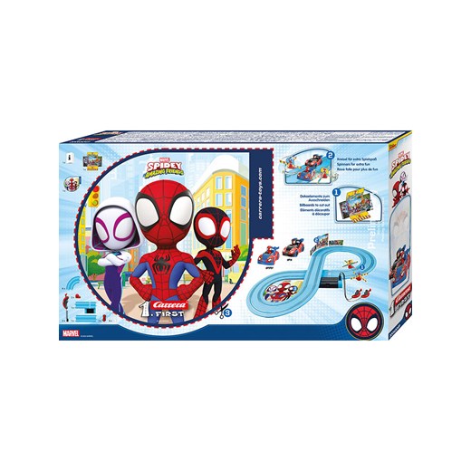 Carrera Tor wyścigowy &quot;Carrera First - Spidey - It&apos;s Spidey Time!&quot; - 3+ ze sklepu Limango Polska w kategorii Zabawki - zdjęcie 181933287