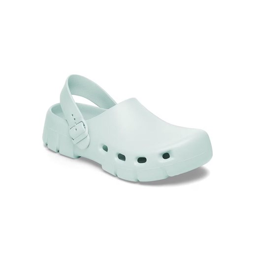 Birkenstock Chodaki &quot;Birki Flow&quot; w kolorze turkusowym ze sklepu Limango Polska w kategorii Klapki damskie - zdjęcie 181933435