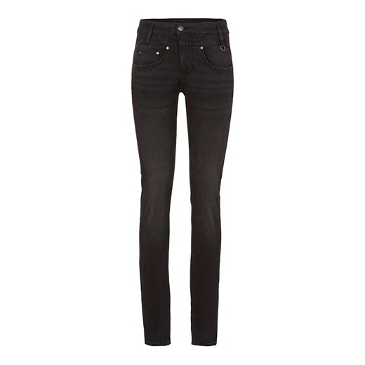 Herrlicher Dżinsy - Skinny fit - w kolorze czarnym ze sklepu Limango Polska w kategorii Jeansy damskie - zdjęcie 181934349