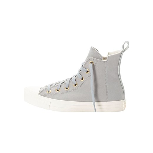 Trampki damskie szare Converse sportowe wiązane z tkaniny
