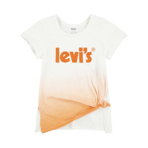 Levi&apos;s Kids Koszulka w kolorze biało-pomarańczowym ze sklepu Limango Polska w kategorii Bluzki dziewczęce - zdjęcie 181935237