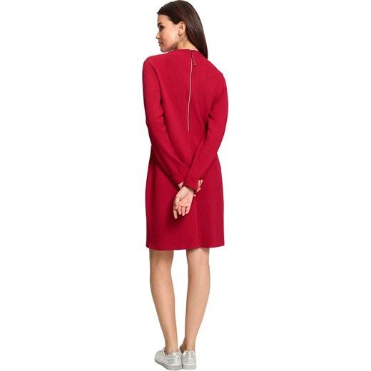 Sukienka Witt Weiden z okrągłym dekoltem z długimi rękawami 