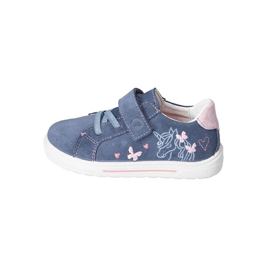 Ricosta Skórzane sneakersy w kolorze granatowym ze sklepu Limango Polska w kategorii Trampki dziecięce - zdjęcie 181935649