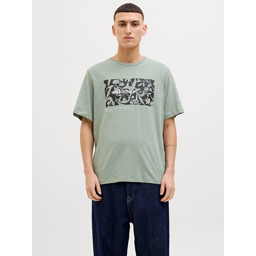 Jack &amp; Jones Koszulka &quot;Jeff&quot; w kolorze zielonym ze sklepu Limango Polska w kategorii T-shirty męskie - zdjęcie 181935787