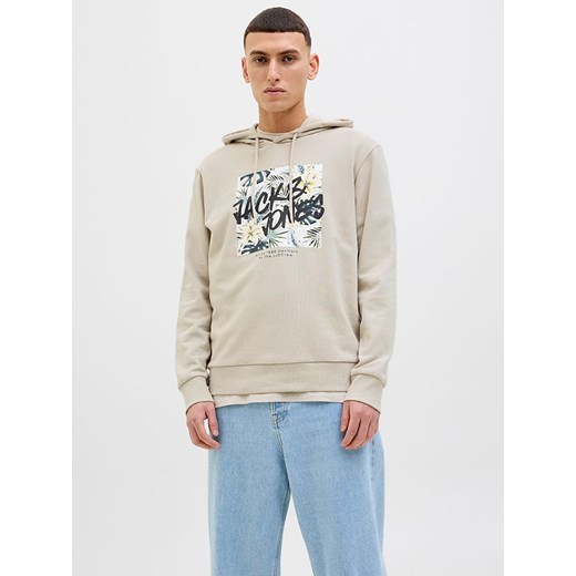 Jack &amp; Jones Bluza &quot;Hawaii&quot; w kolorze kremowym ze sklepu Limango Polska w kategorii Bluzy męskie - zdjęcie 181935815