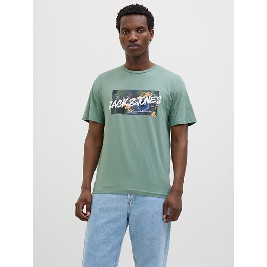 T-shirt męski Jack & Jones z napisami