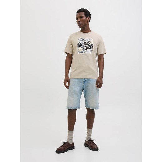 Jack &amp; Jones Koszulka &quot;Hawaii&quot; w kolorze kremowym Jack & Jones S Limango Polska okazyjna cena