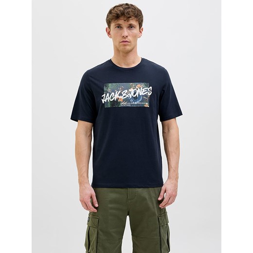 Jack &amp; Jones Koszulka &quot;Hawaii&quot; w kolorze granatowym Jack & Jones L okazja Limango Polska