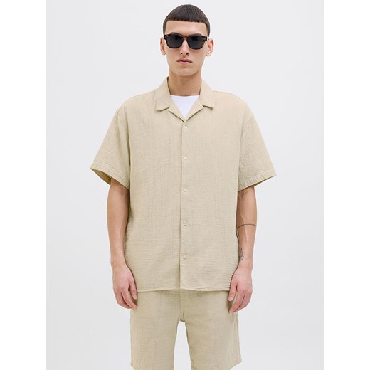 Jack &amp; Jones Koszula &quot;Easter&quot; w kolorze beżowym ze sklepu Limango Polska w kategorii Koszule męskie - zdjęcie 181935965