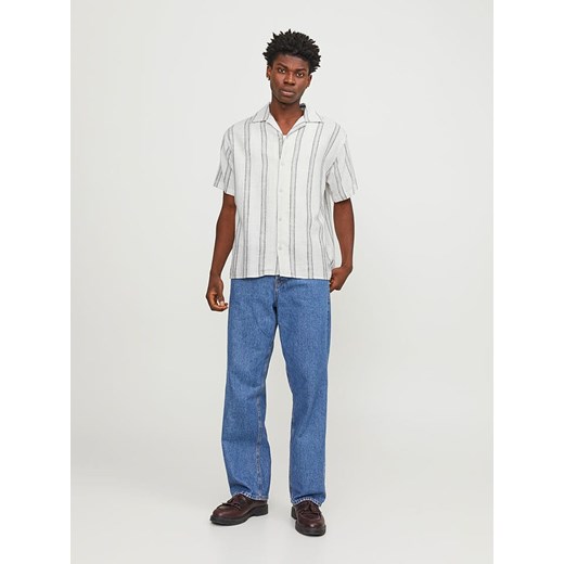 Jack &amp; Jones Koszula &quot;Cabana&quot; w kolorze biało-czarnym ze sklepu Limango Polska w kategorii Koszule męskie - zdjęcie 181935979