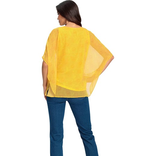 Bluzka damska Heine z długim rękawem z okrągłym dekoltem 