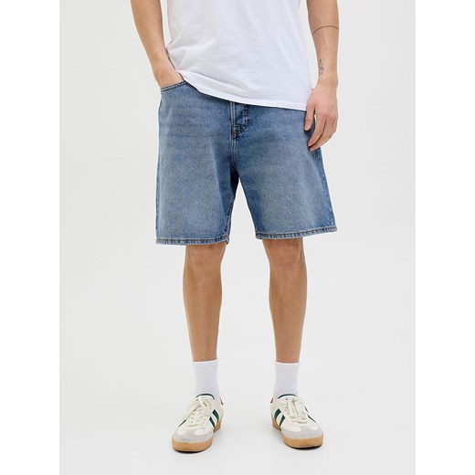 Jack &amp; Jones Bermudy dżinsowe &quot;Tony&quot; w kolorze niebieskim ze sklepu Limango Polska w kategorii Spodenki męskie - zdjęcie 181936267