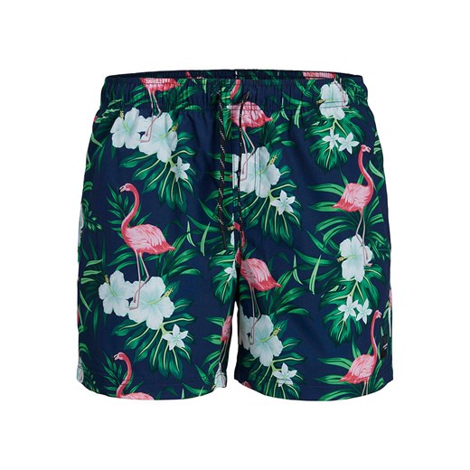 Jack &amp; Jones Szorty kąpielowe &quot;Maui&quot; w kolorze granatowo-zielonym ze sklepu Limango Polska w kategorii Kąpielówki - zdjęcie 181936519